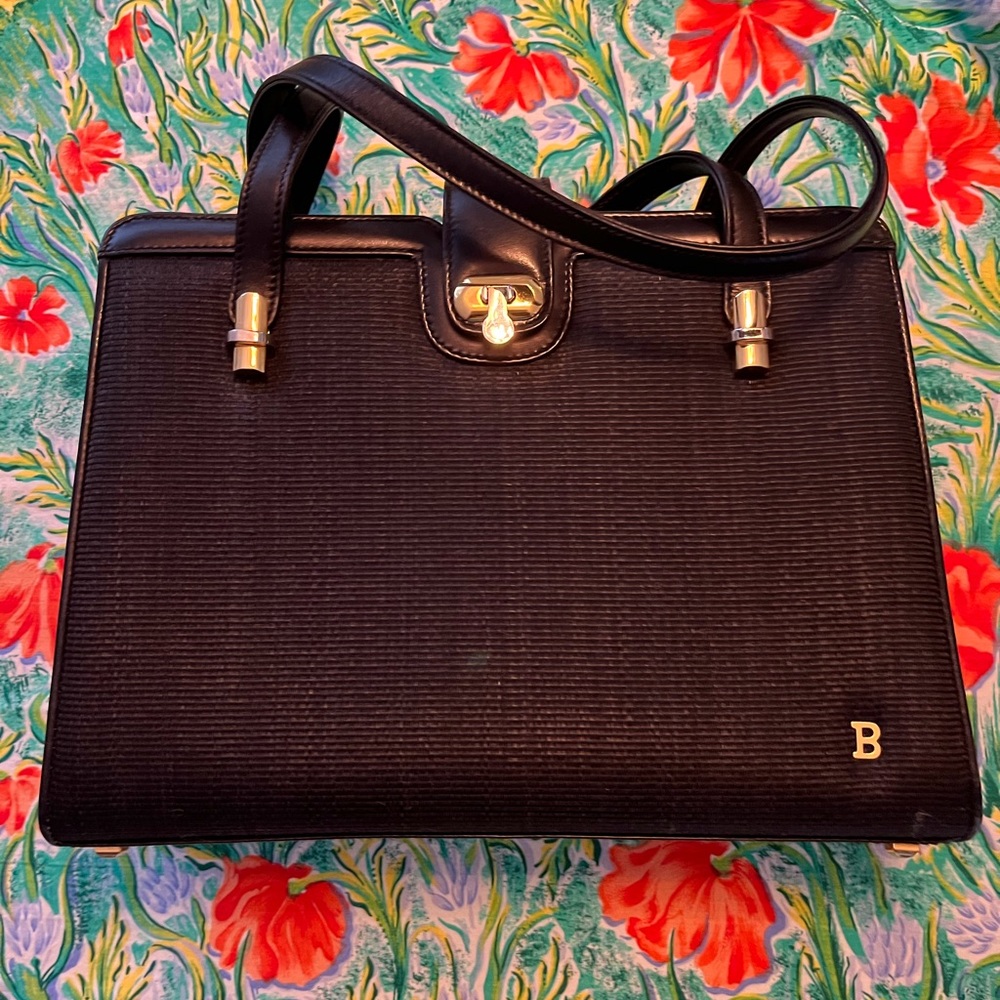👉 VTG - Bally Genuine Horsehair Handbag👈